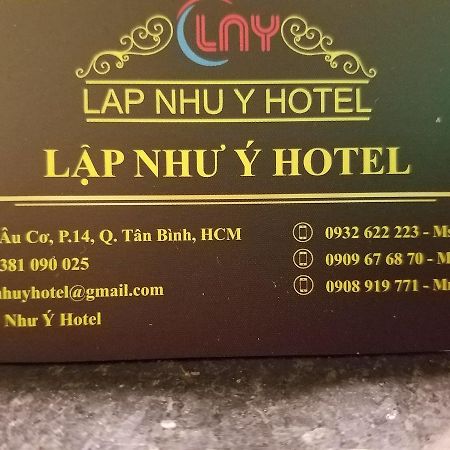 Lap Nhu Y Hotel 호치민 외부 사진