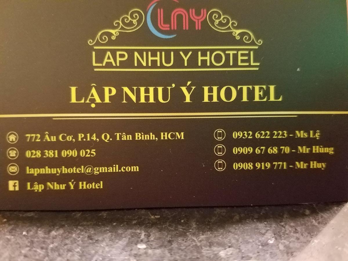 Lap Nhu Y Hotel 호치민 외부 사진